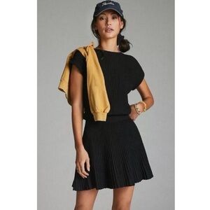 Anthropologie Maeve Ruth Mini Sweater Dress